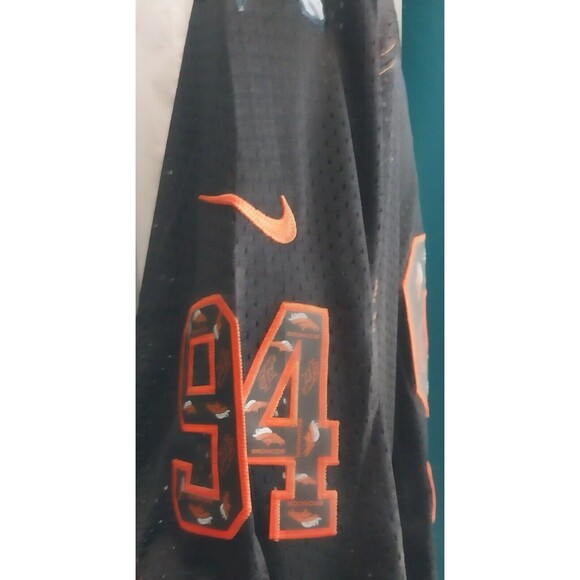 Nike Denver Broncos Limited DeMarcus Ware Jersey #94 Mens 44 Blackout NFL - Picture 3 of 7